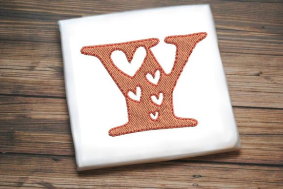 Alphabet Letter Y Multi Heart: Designer Review for Branded Merch
