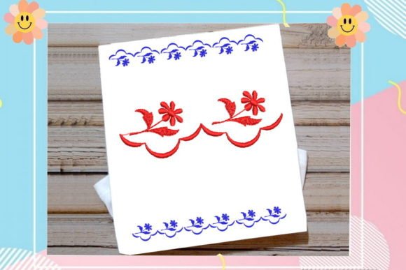 Beautiful Flower Border: An Embroidery Seller’s Review