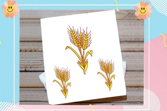 Ears of Corn: A Sweet Embroidery Design for Seasonal Selling