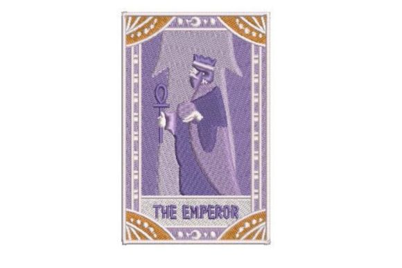 Evaluating The Emperor Tarot Card for Boutique Sweatshirt Embroidery