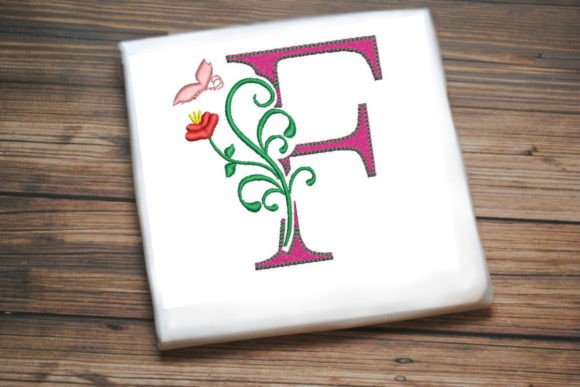 Floral Letter F with Butterfly: A Designer's Honest Review