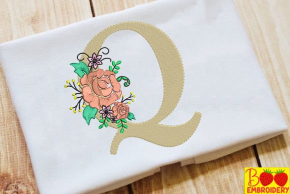 Letter Q and Flower: A Designer’s Review for Branded Merch
