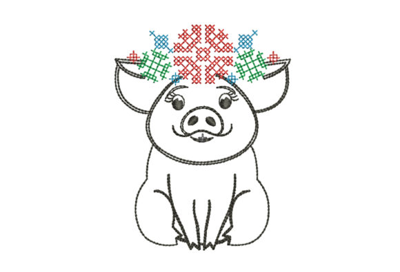 Pig with Flowers: A Professional Review for Business Merchandise