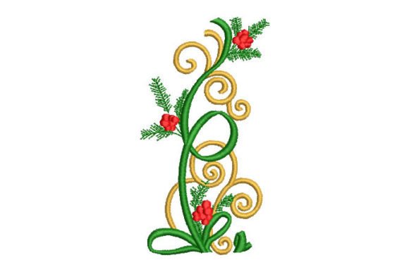 Plant with Branches and Fruits Embroidery Design Review