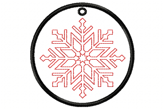 Snowflake Line Ornaments: Designer’s Craft Fair Review