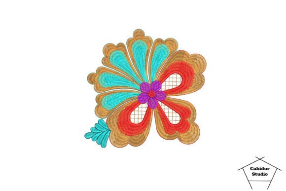 Third Zen Flower: A Joyful Embroidery for Handmade Gifts