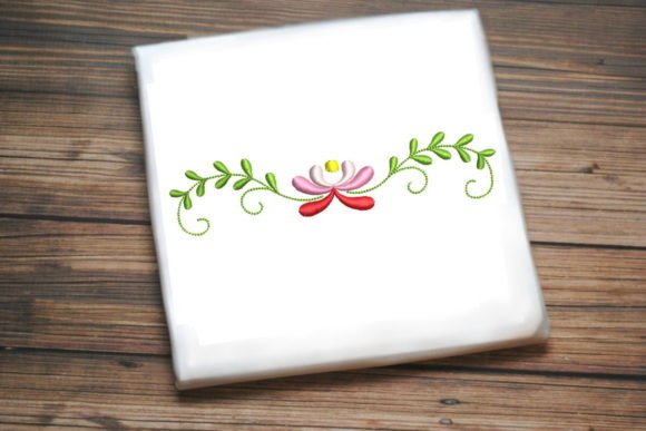 Tricolor Flower Border: A Designer’s Review for Boutique Apparel